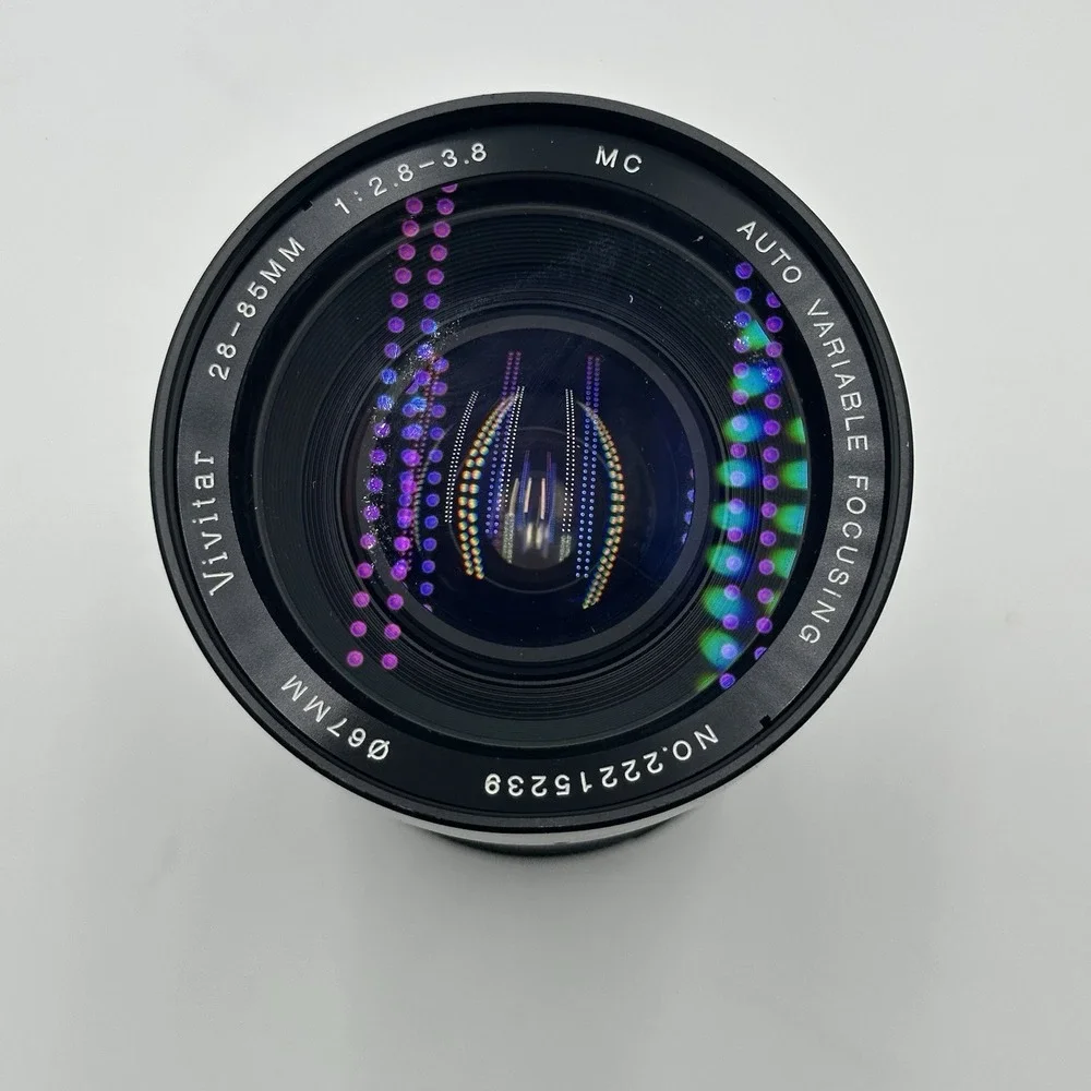 Vivitar 28-85mm 1:2.8-3.8 MC Auto Variable Focusing Zoom Lens